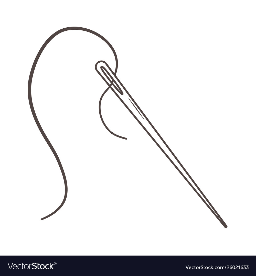 isolated tailor shop needle tool design workshop design tool