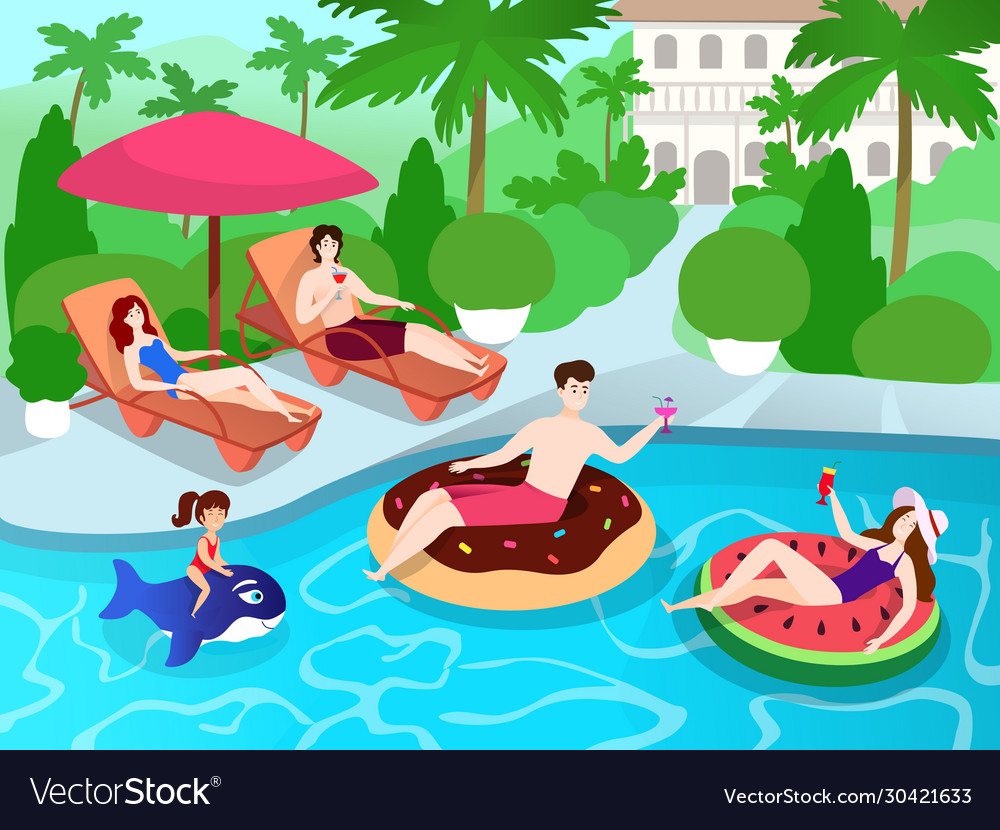 Pool party with discount friends