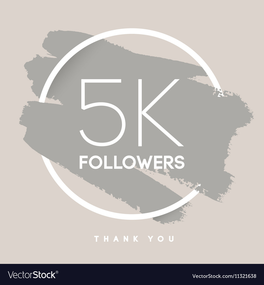 thanks design template for network friends vector image