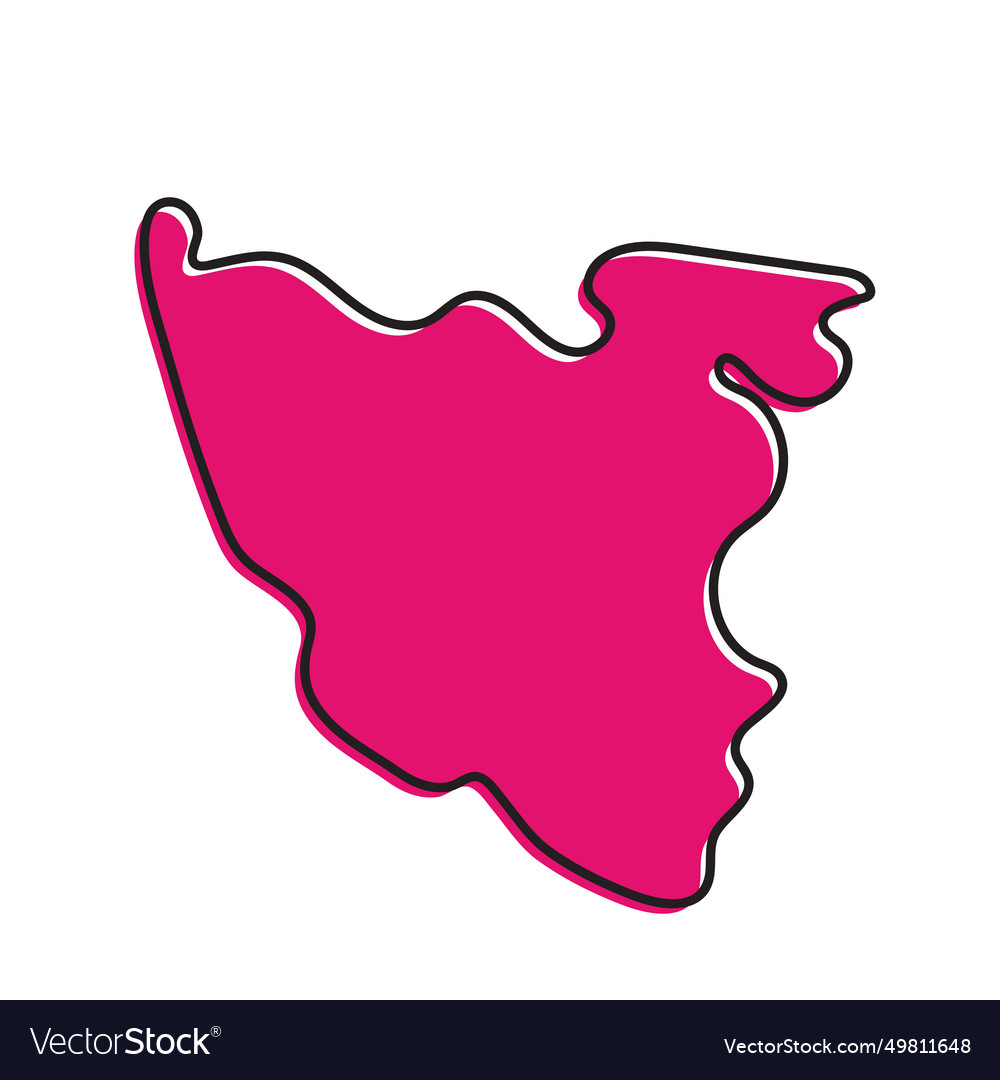 Galle district of sri lanka map Royalty Free Vector Image