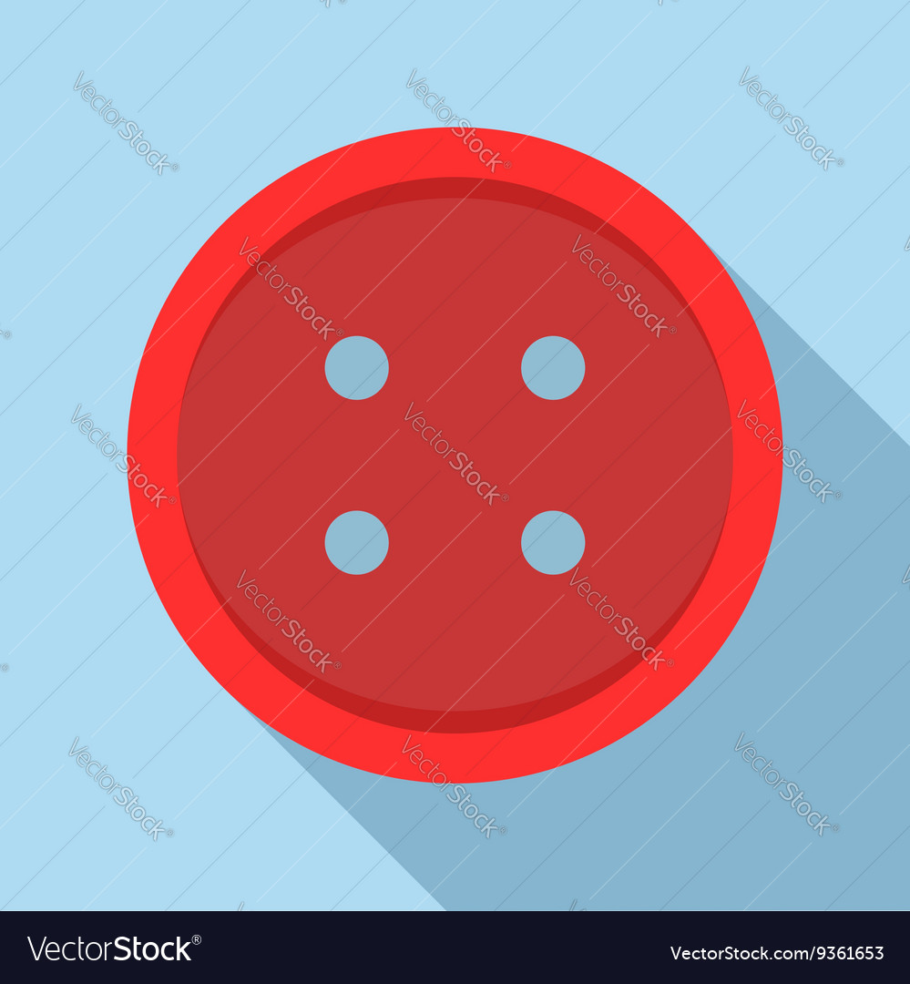 Free Vector  Flat red start button