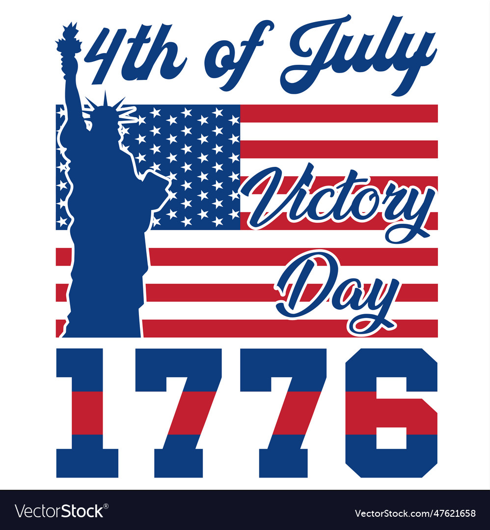 4 of july free vector