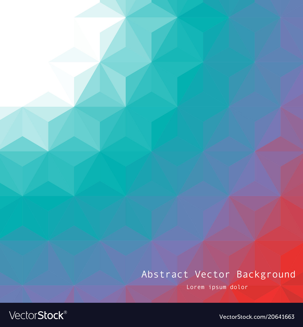 Abstract triangle background Royalty Free Vector Image