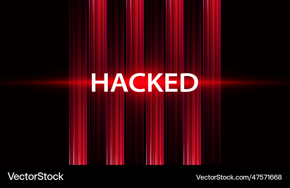 Abstract word signal or are warned that it has Vector Image