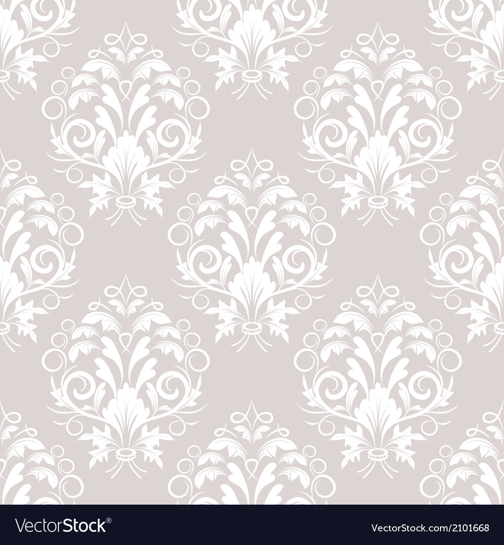 Damask Background Royalty Free Vector Image - Vectorstock