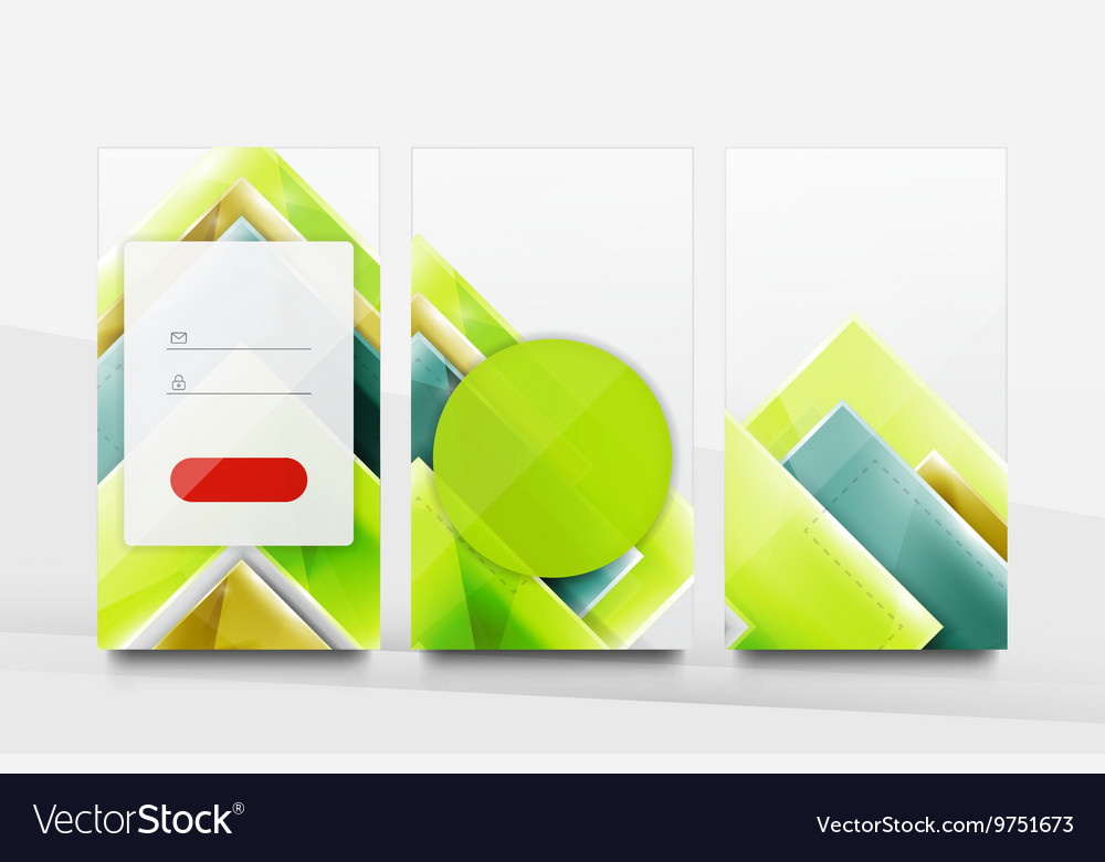 Mobile background ui Royalty Free Vector Image
