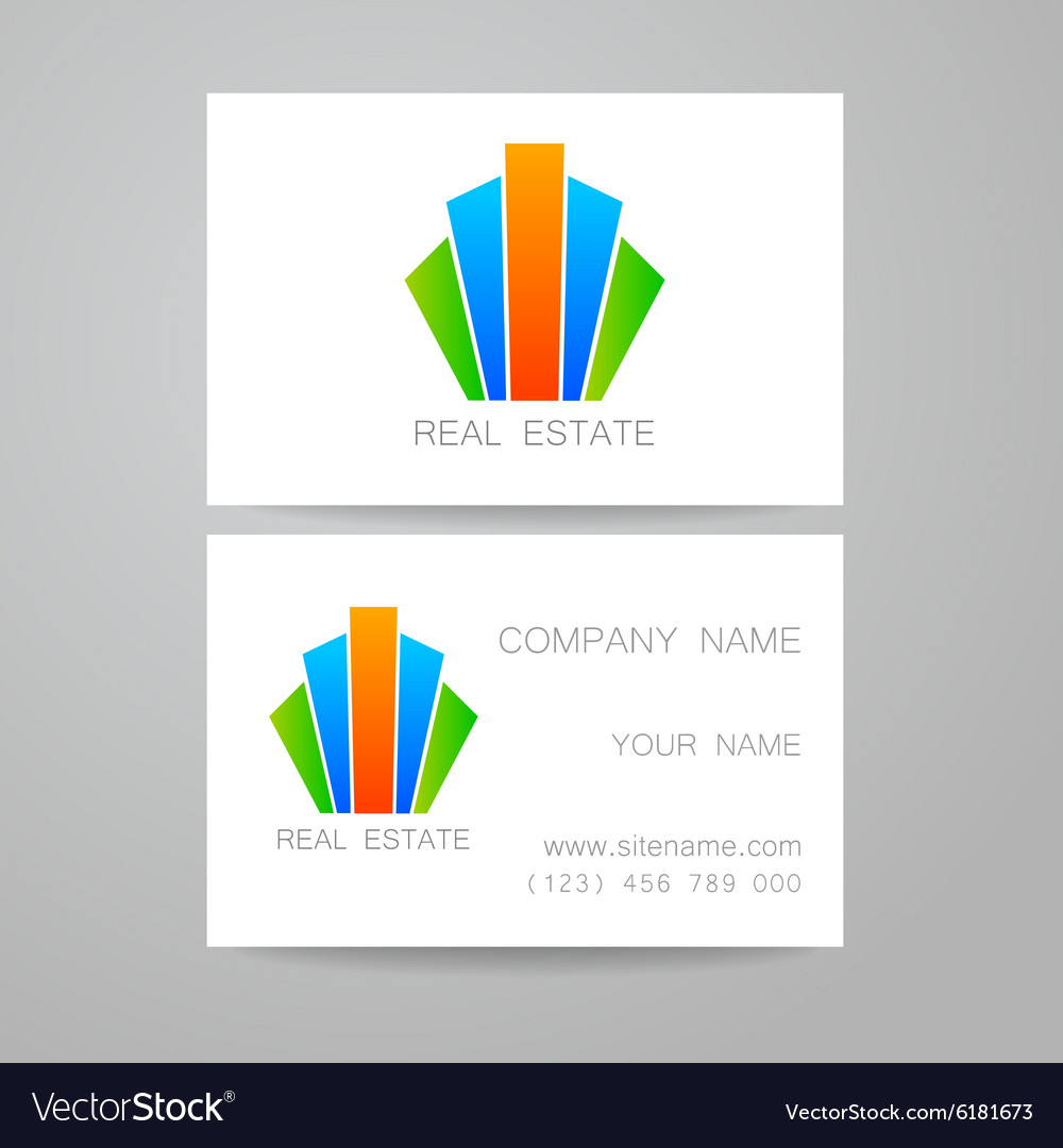 Real estate business card