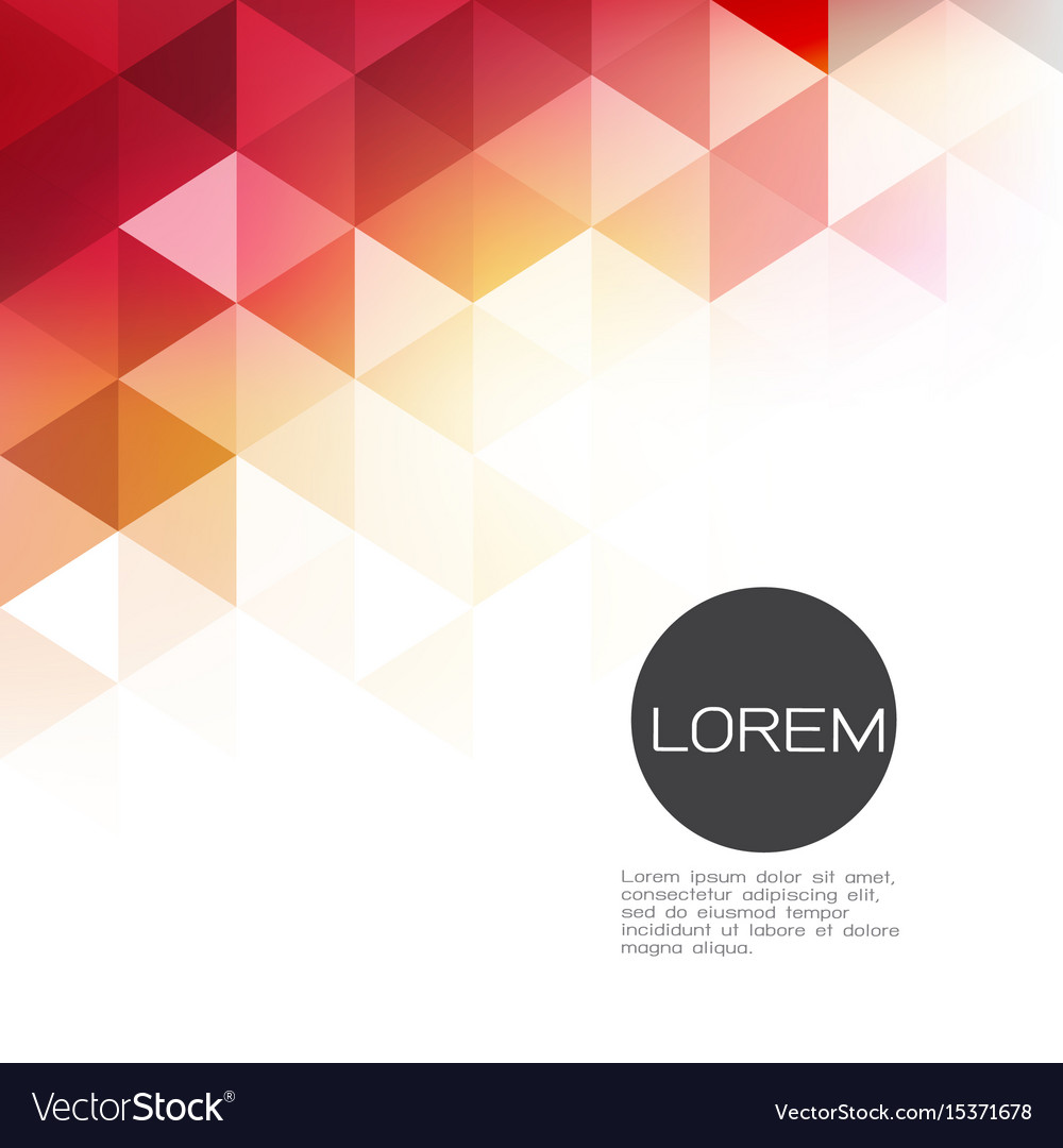 Colorful transparency and fade triangle Royalty Free Vector