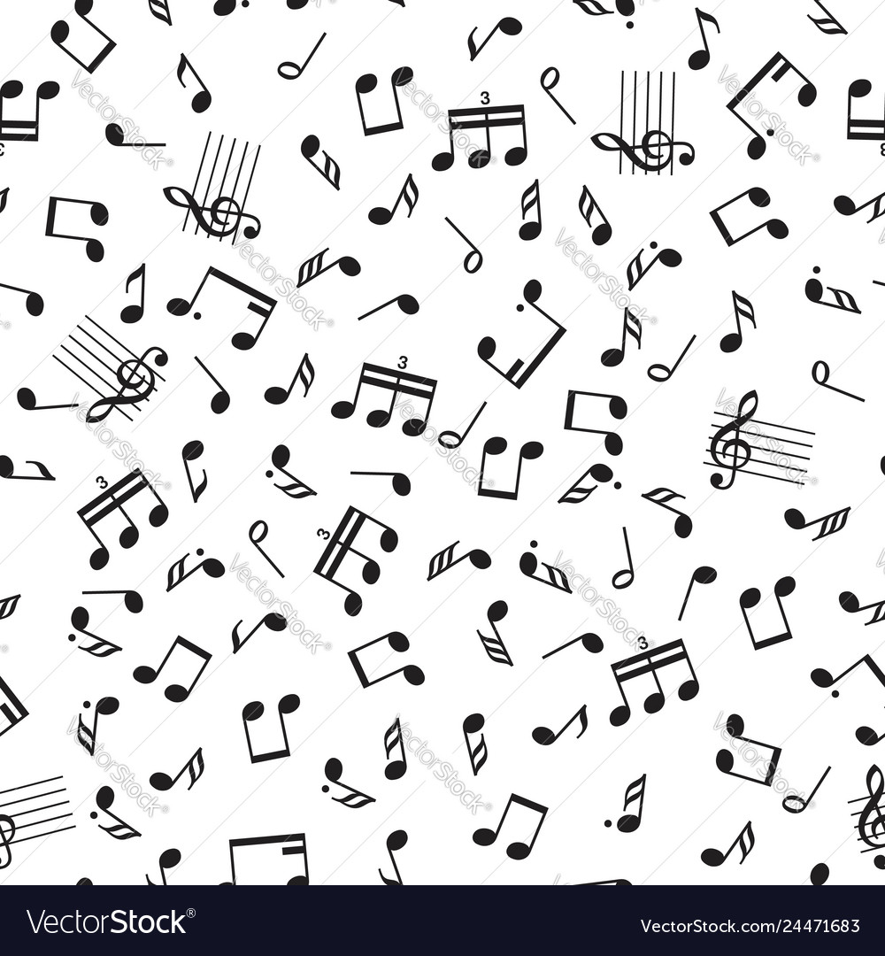 Music vector pattern.