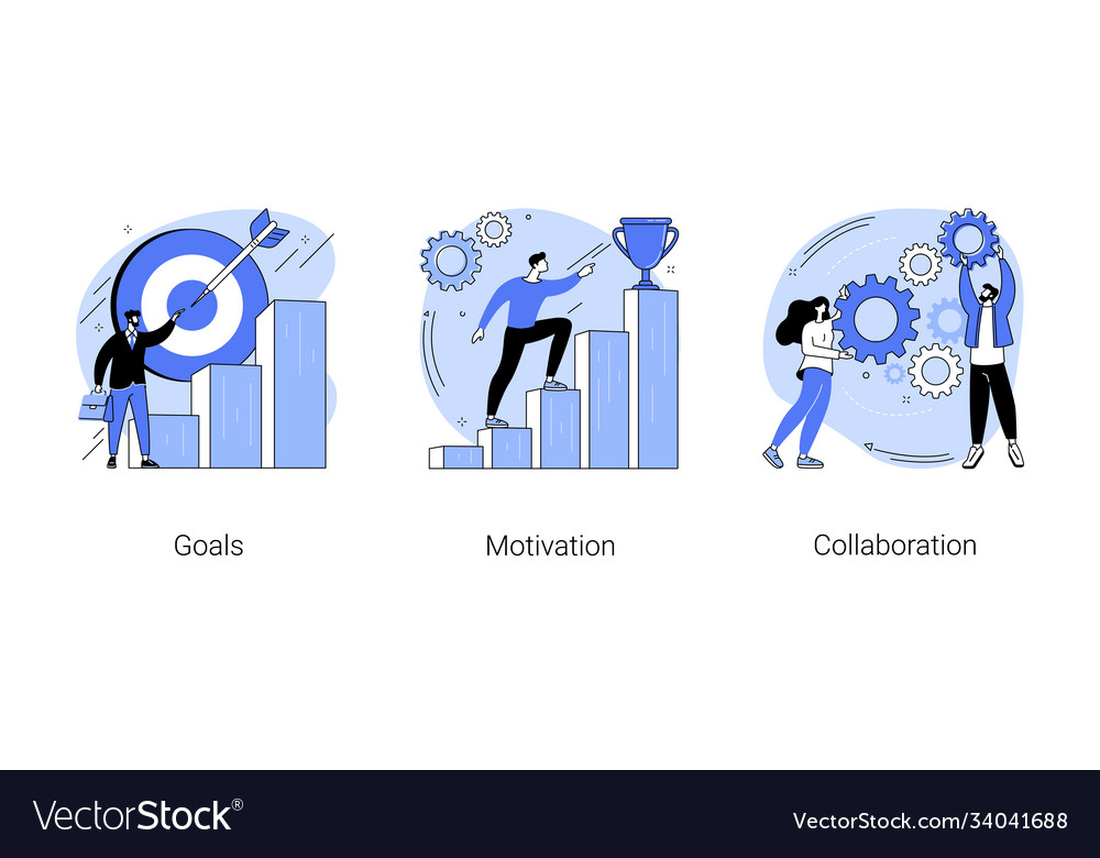 Business growth abstract concept vector image Business growth abstract concept