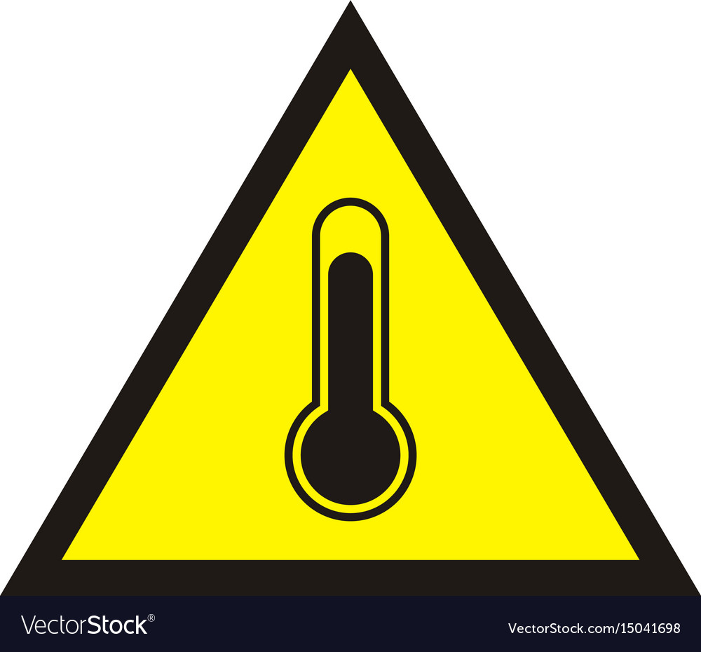 extreme temperature symbol