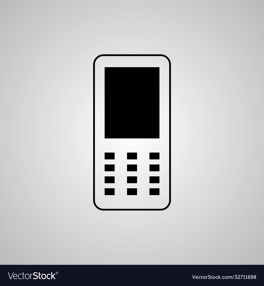 Old cellphone icon