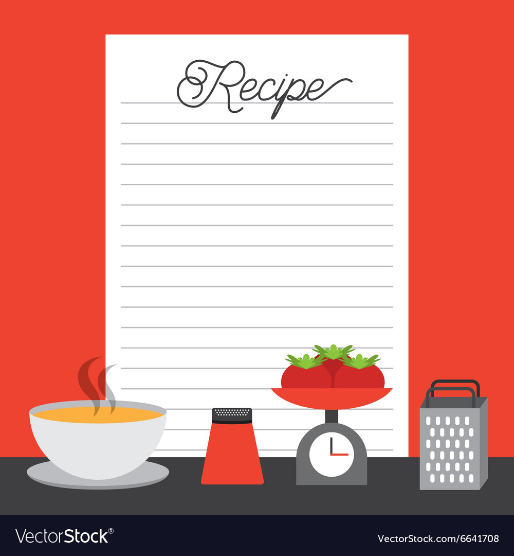 Cooking Concept Design Royalty Free Vector Image