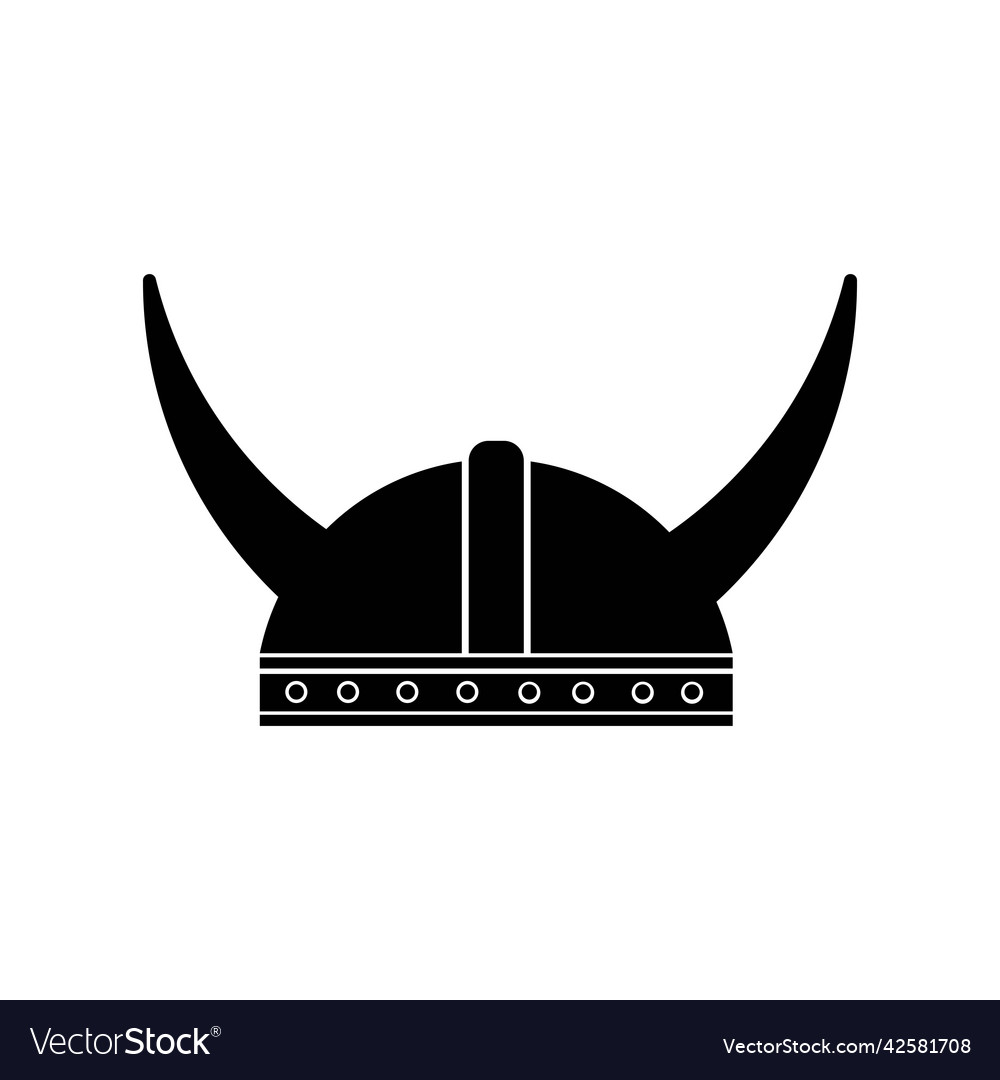 Helmet vikings logo Royalty Free Vector Image - VectorStock