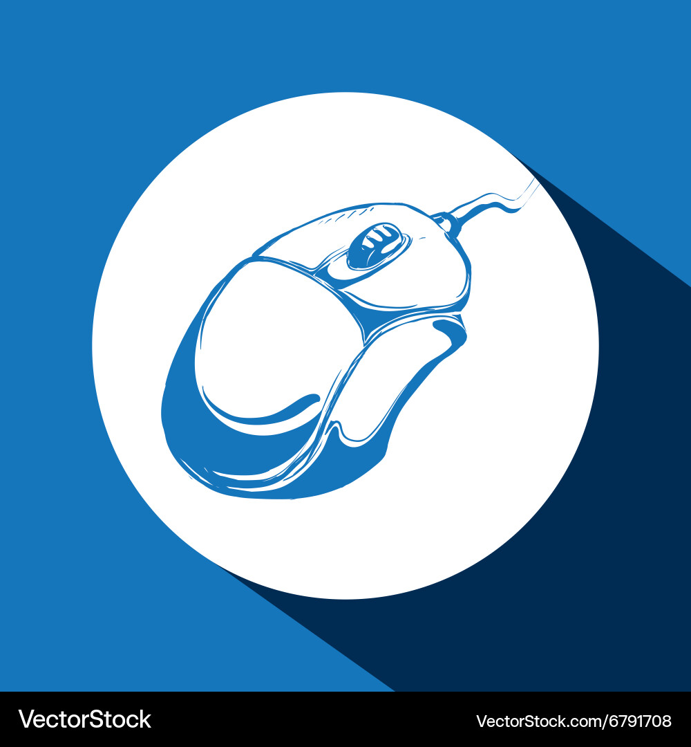 Mouse icon design Royalty Free Vector Image - VectorStock