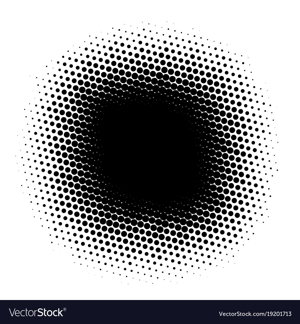 Abstract halftone circles dot template eps 10