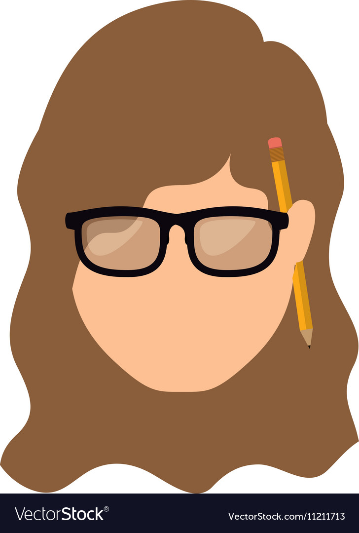 Wavy Hair Teen Vector Images 42