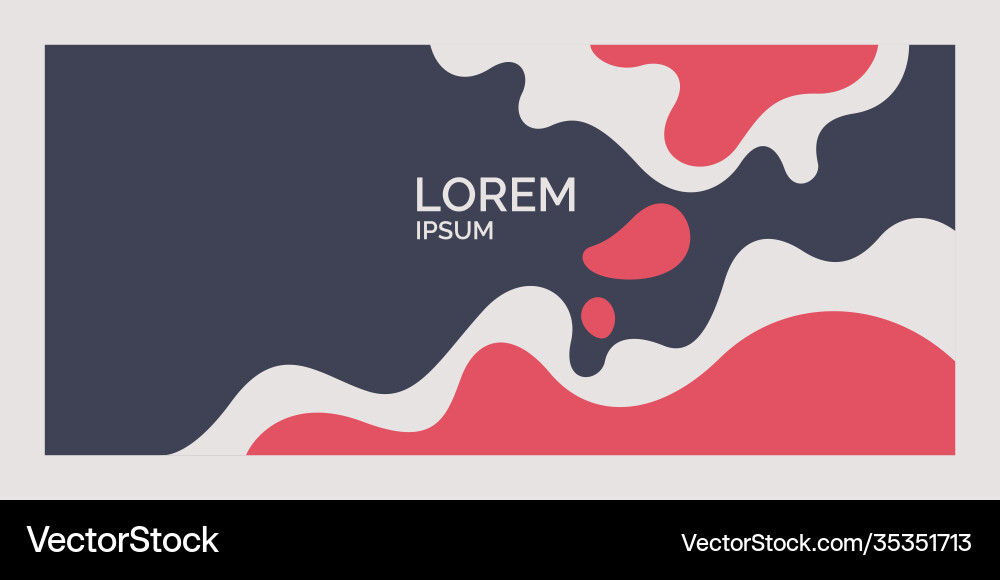 Modern backgrounds with abstract elements Vector Image
