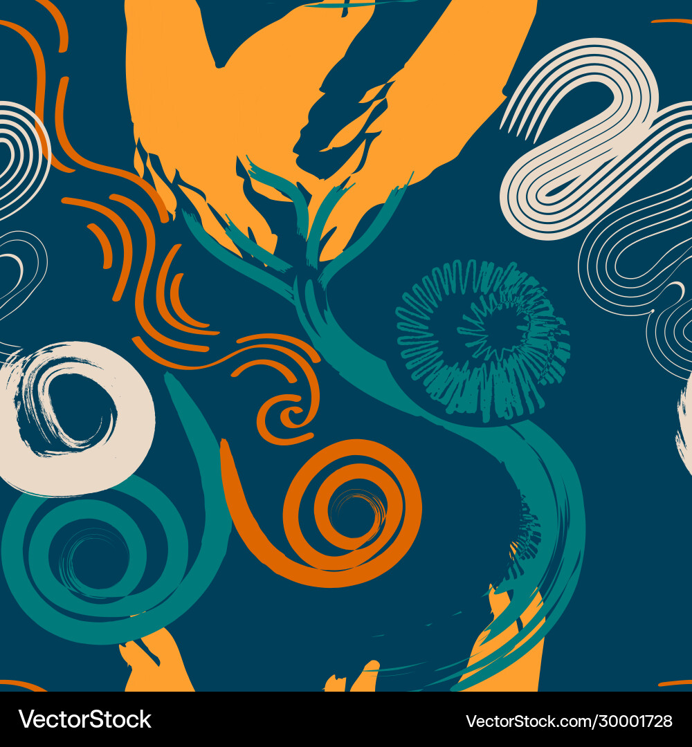 Abstract seamless pattern Royalty Free Vector Image