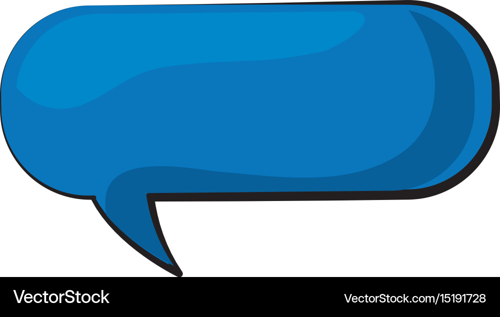 Speech bubble design Royalty Free Vector Image