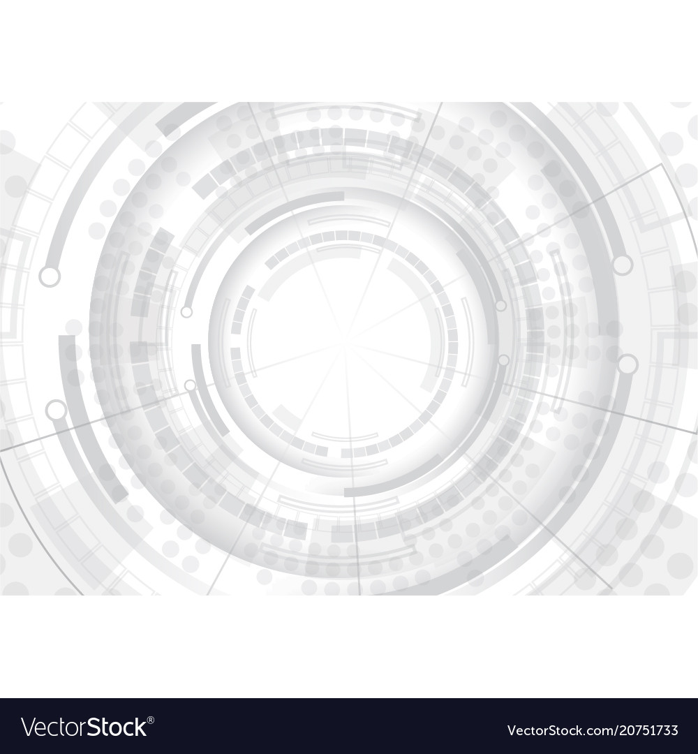 Grey technology abstract background Royalty Free Vector