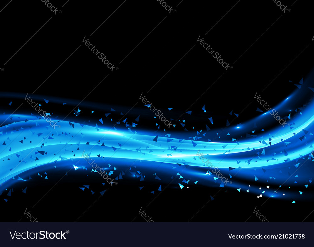 swooshes on blue background Royalty Free Stock SVG Vector