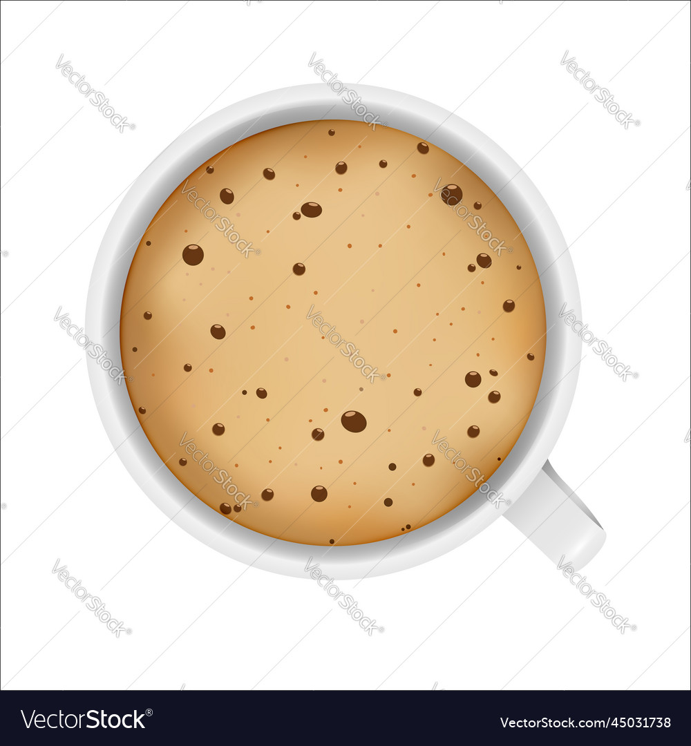 Coffee Cappuccino Royalty Free Vector Image Vectorstock