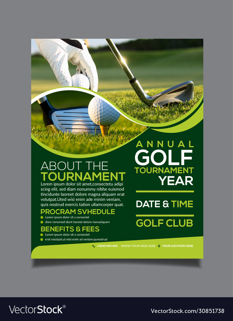 golf outing flyer