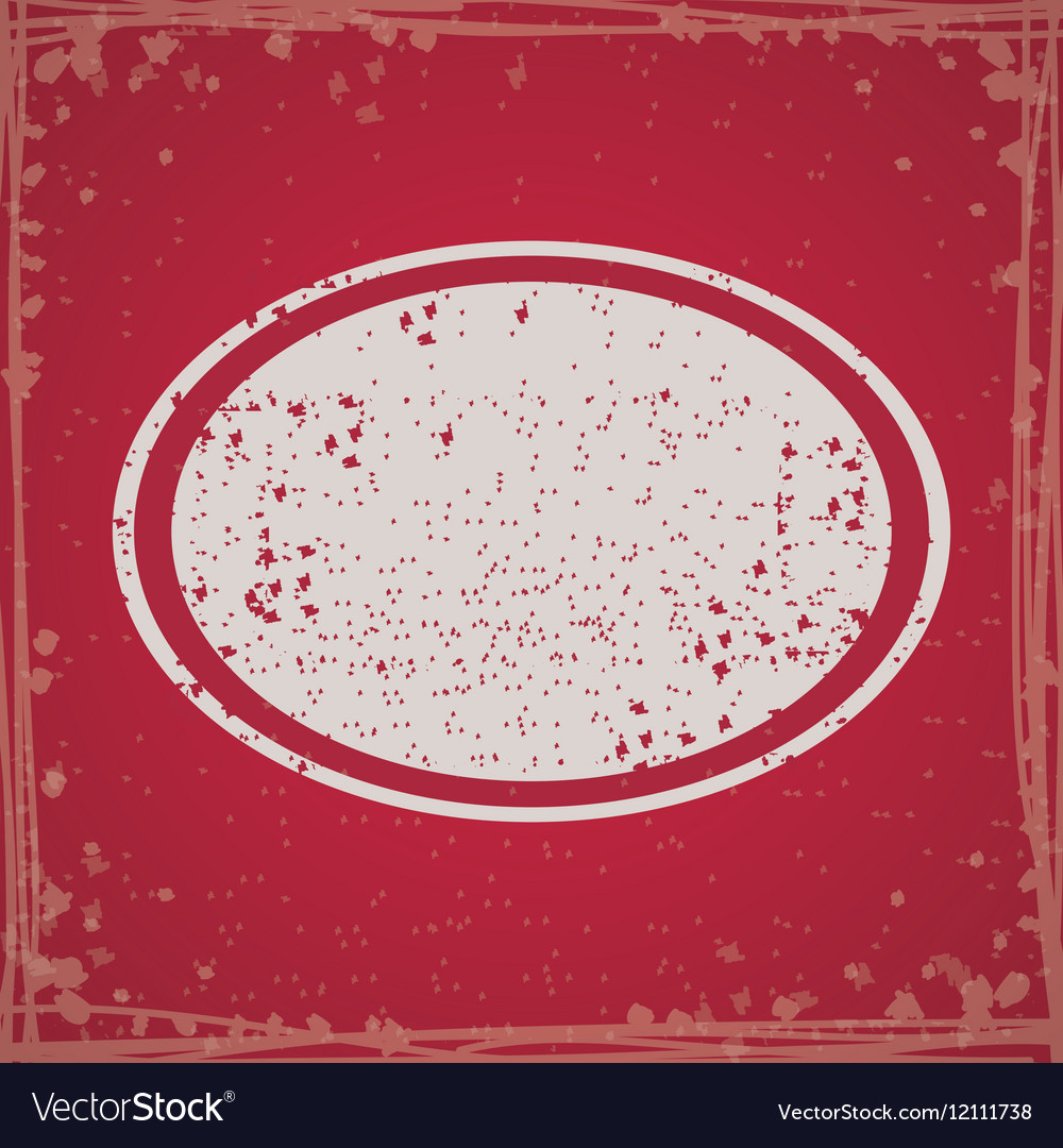 Retro background with label design Royalty Free Vector Image