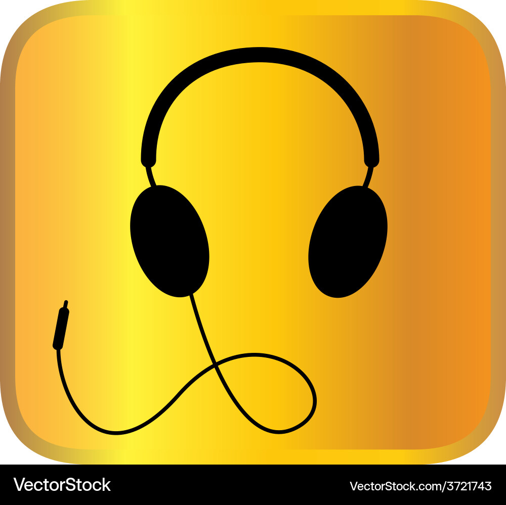 Headphone Royalty Free Vector Image - VectorStock