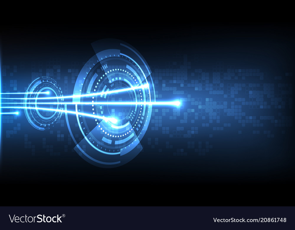 Abstract background technology communication data Vector Image