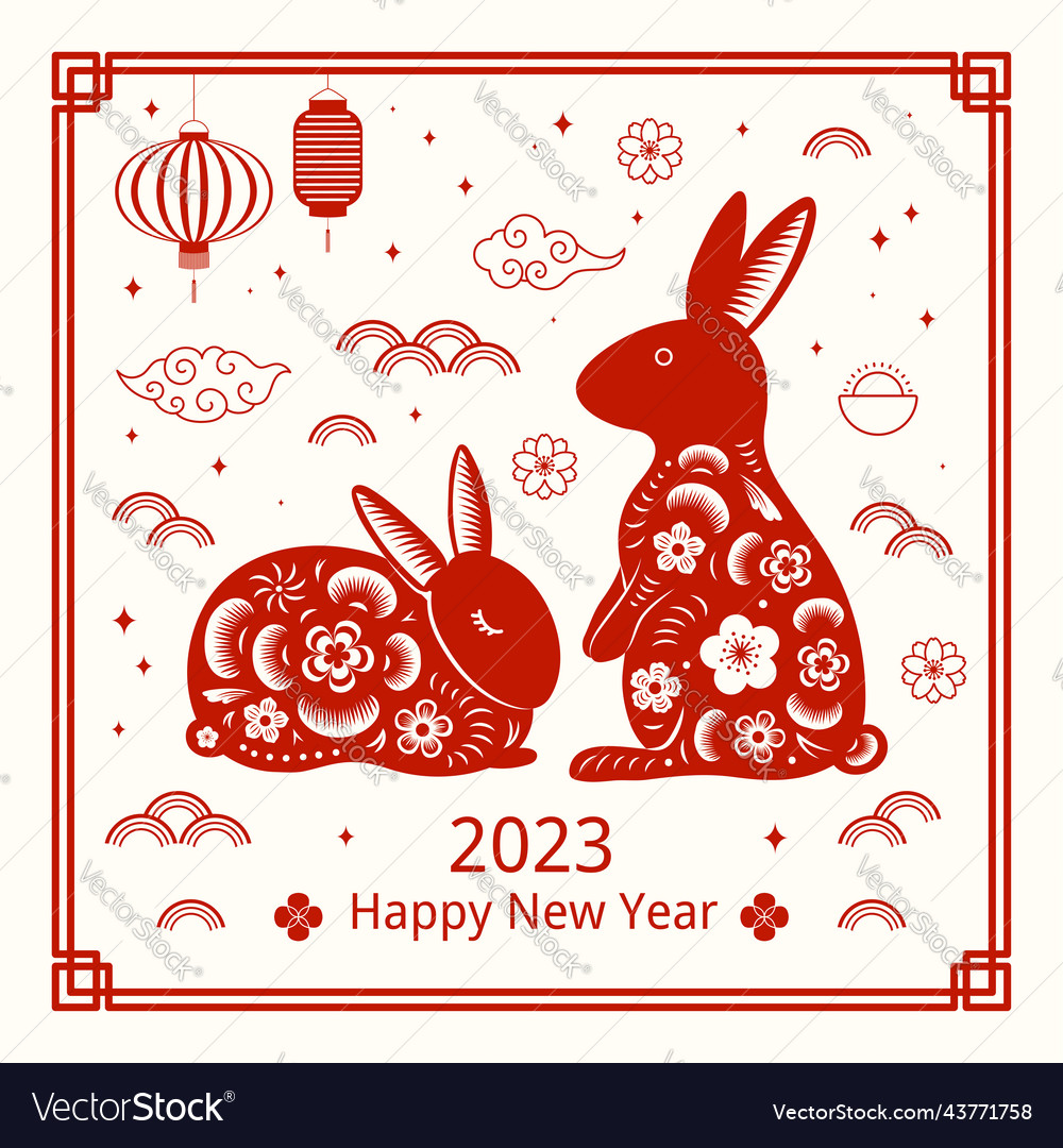 chinese new year rabbit project