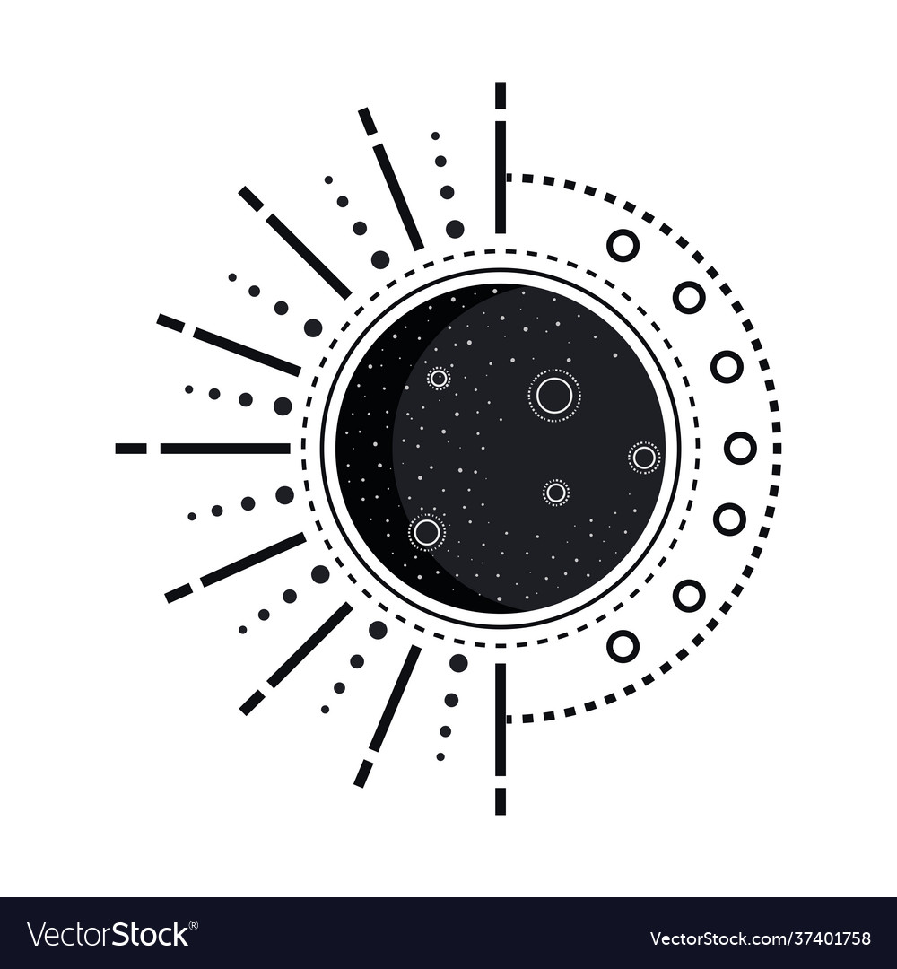 Fullmoon Phase Lunar Royalty Free Vector Image Fullmoon Phase Lunar Royalty Free Vector Image