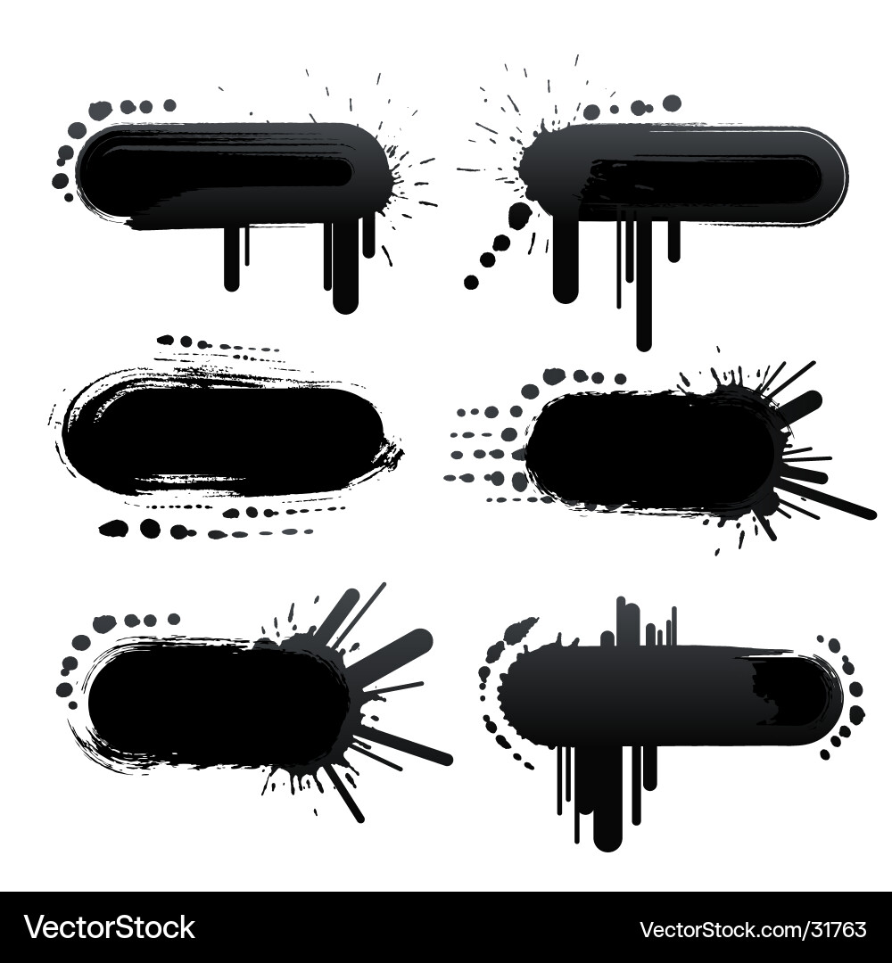 Retro grunge frames Royalty Free Vector Image - VectorStock