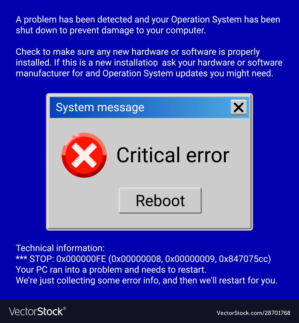 What Is Critical Error Meaning