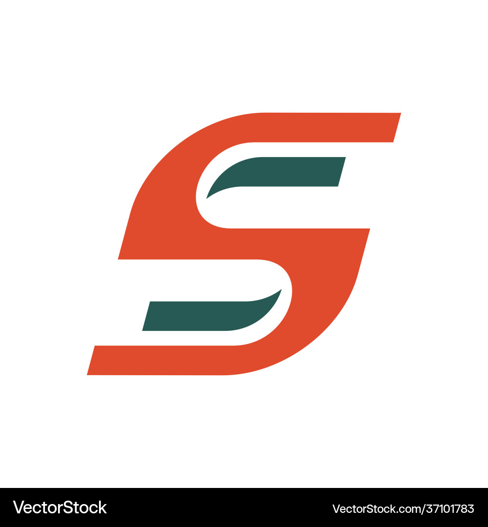 Letter s logo Royalty Free Vector Image - VectorStock