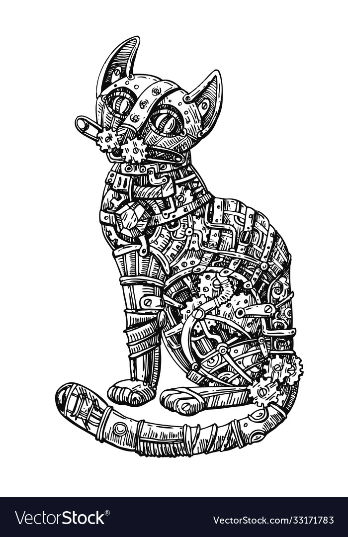 mechanical cat