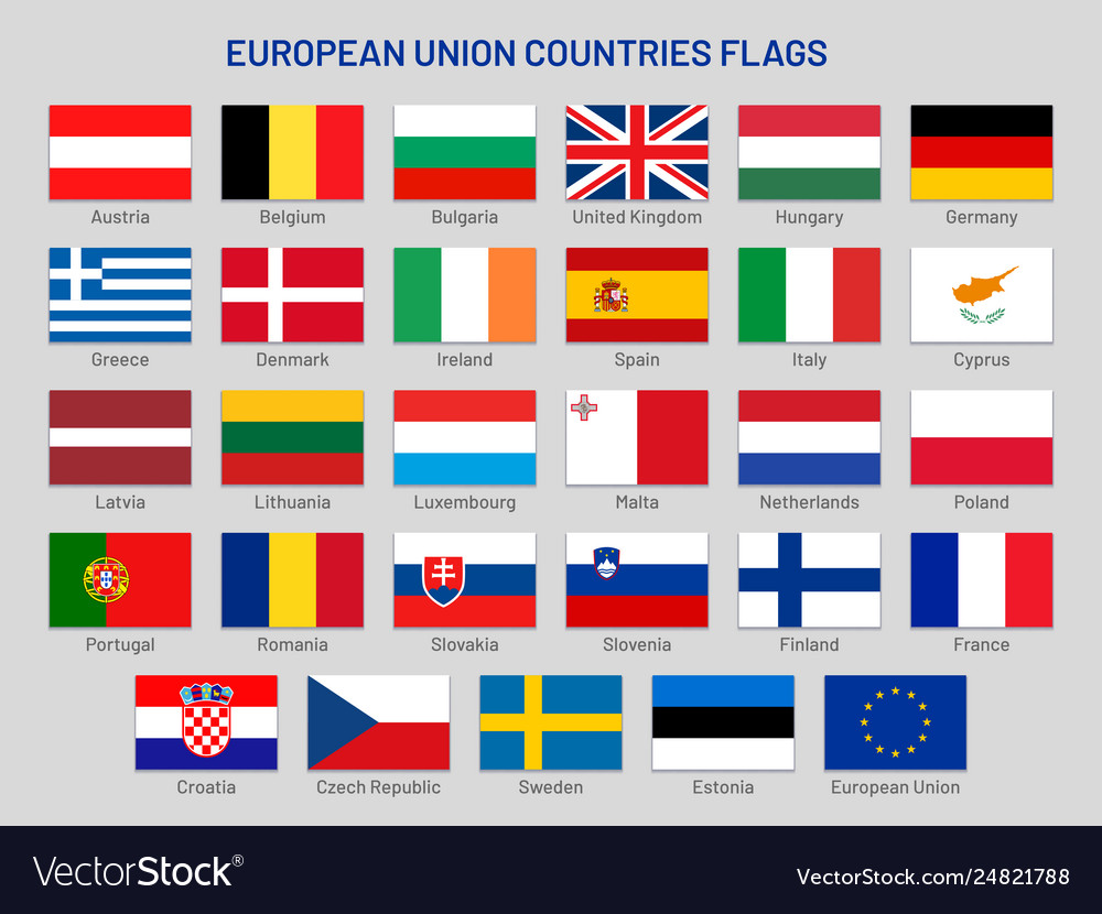 Printable European Countries Flags Europe Countries Europe Country 