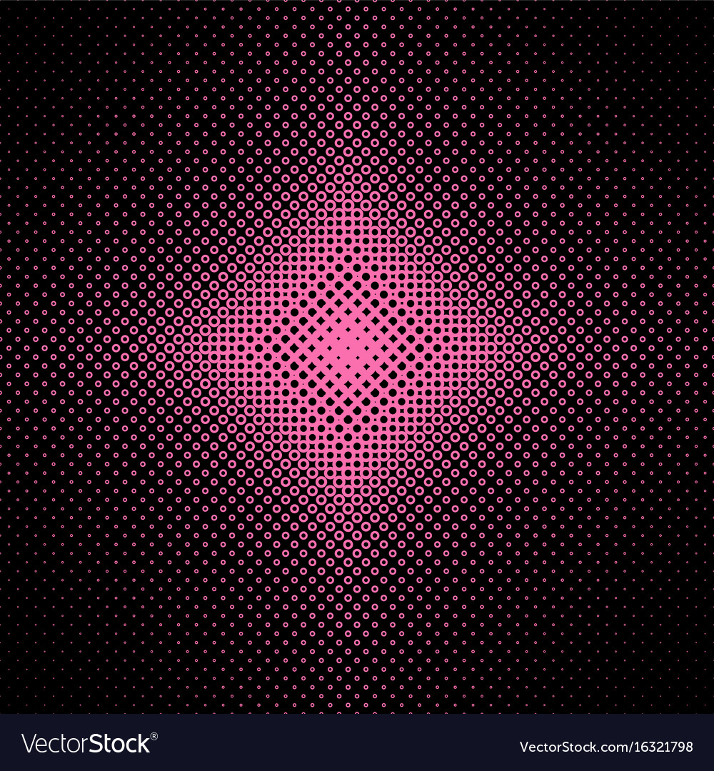 Halftone circle pattern background Royalty Free Vector Image