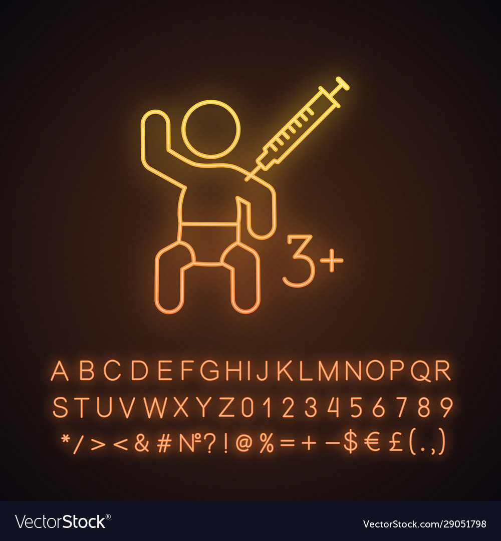 neon light kids