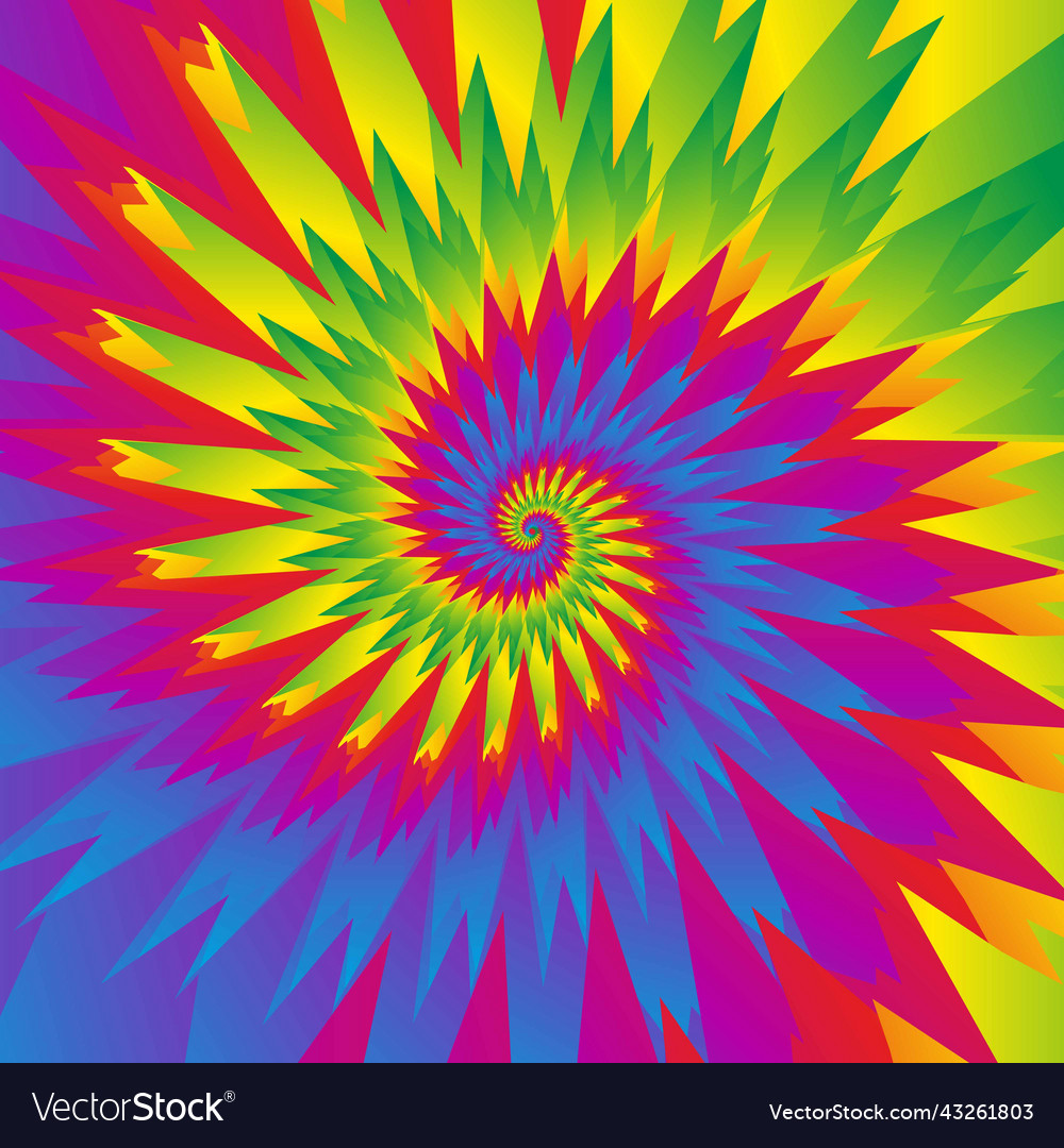 Tie Dye Pattern Royalty Free Vector Image VectorStock