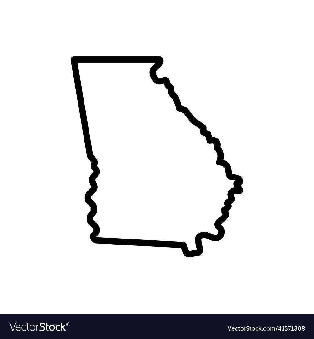 Georgia Royalty Free Vector Image - VectorStock
