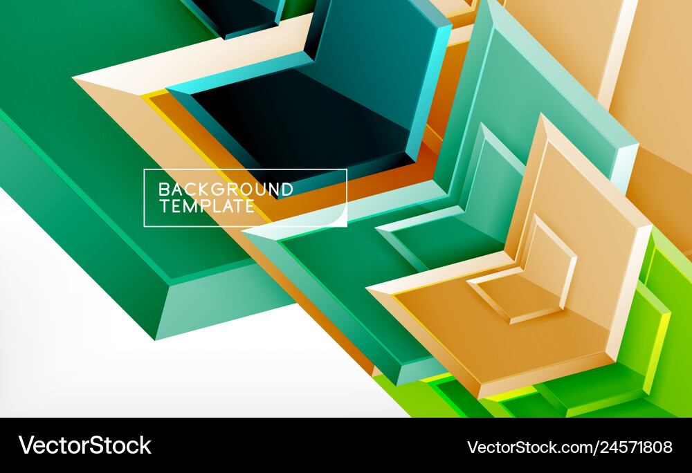 Techno arrow background template design Royalty Free Vector