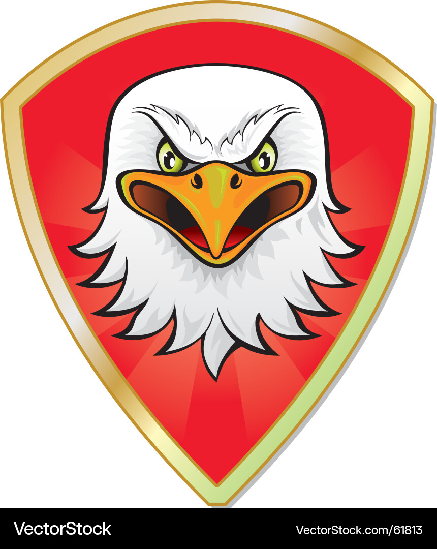 Eagle head Royalty Free Vector Image - VectorStock