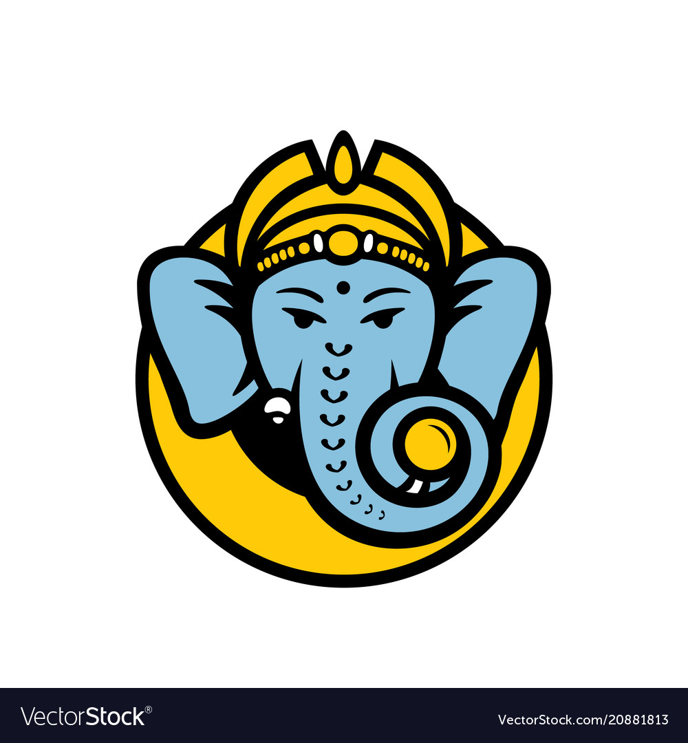 Hindu god ganesha Royalty Free Vector Image - VectorStock