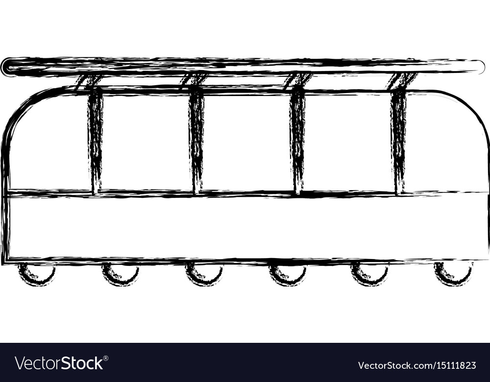 cartoon train drawing