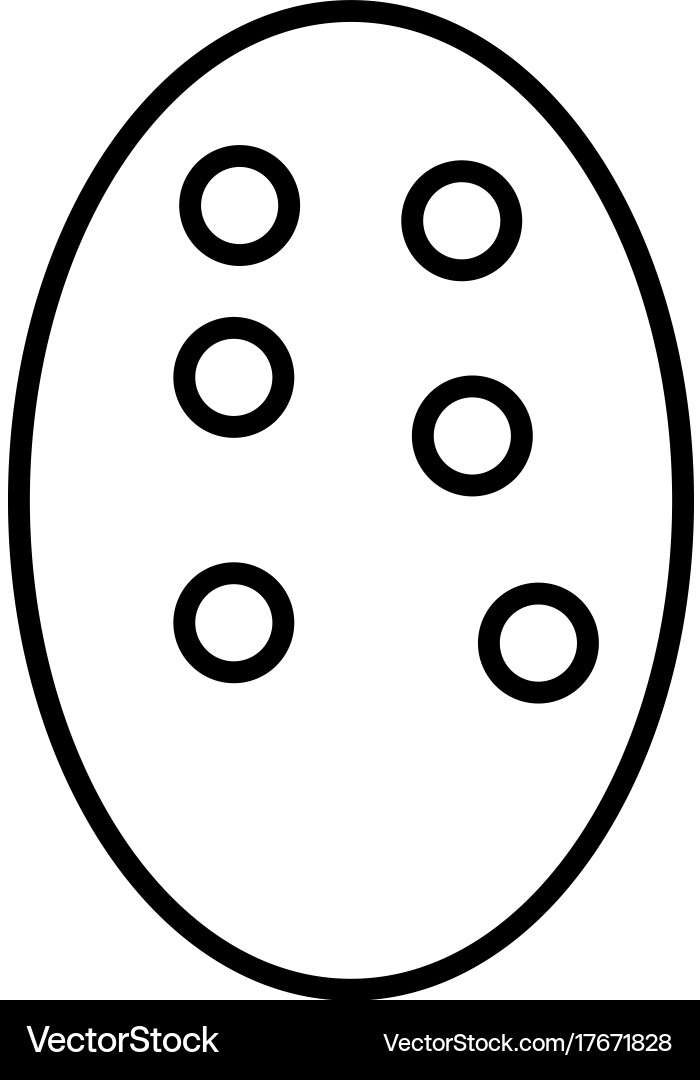 Prickly Pear Icon Royalty Free Vector Image Vectorstock