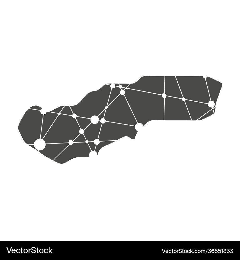 Map Slovakia Royalty Free Vector Image Vectorstock
