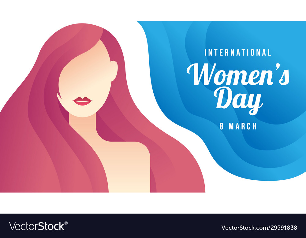 Happy international womens day Royalty Free Vector Image