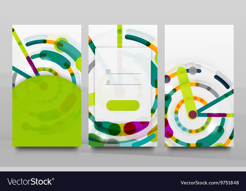 Mobile background ui Royalty Free Vector Image